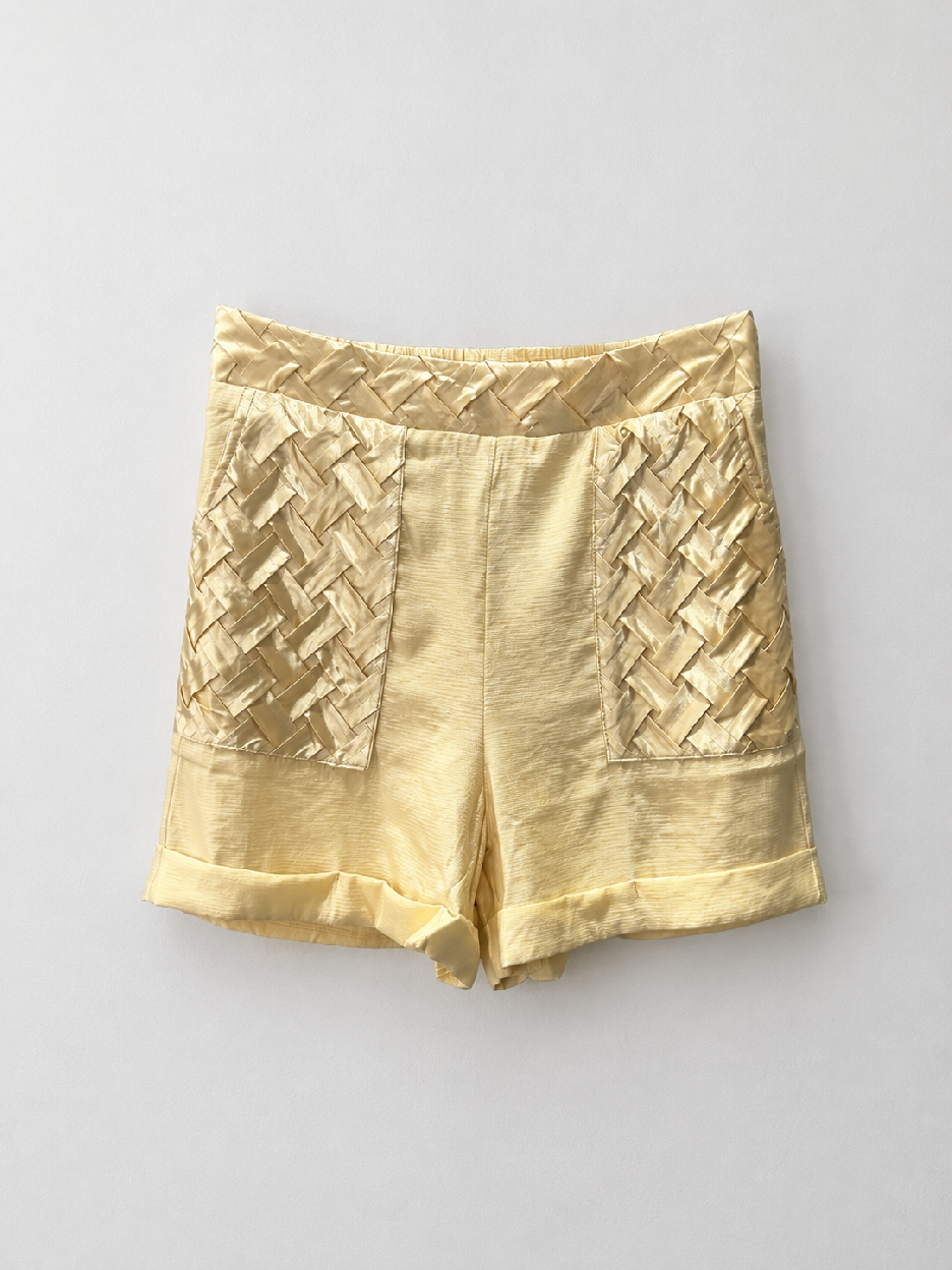 KRAŤASY VENICE SATIN GOLD/BEIGE