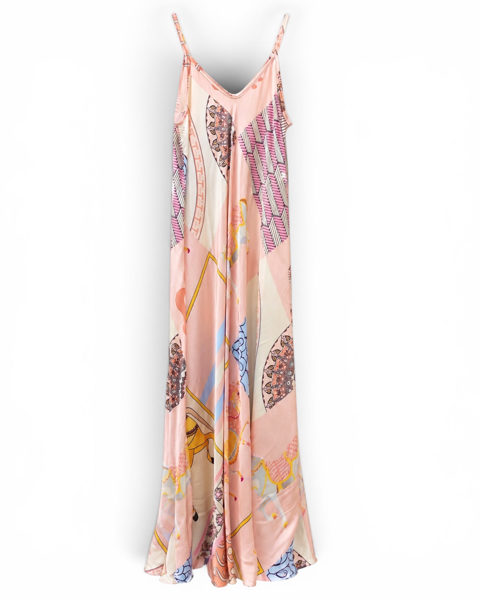 MONACO PINK MAXI ŠATY
