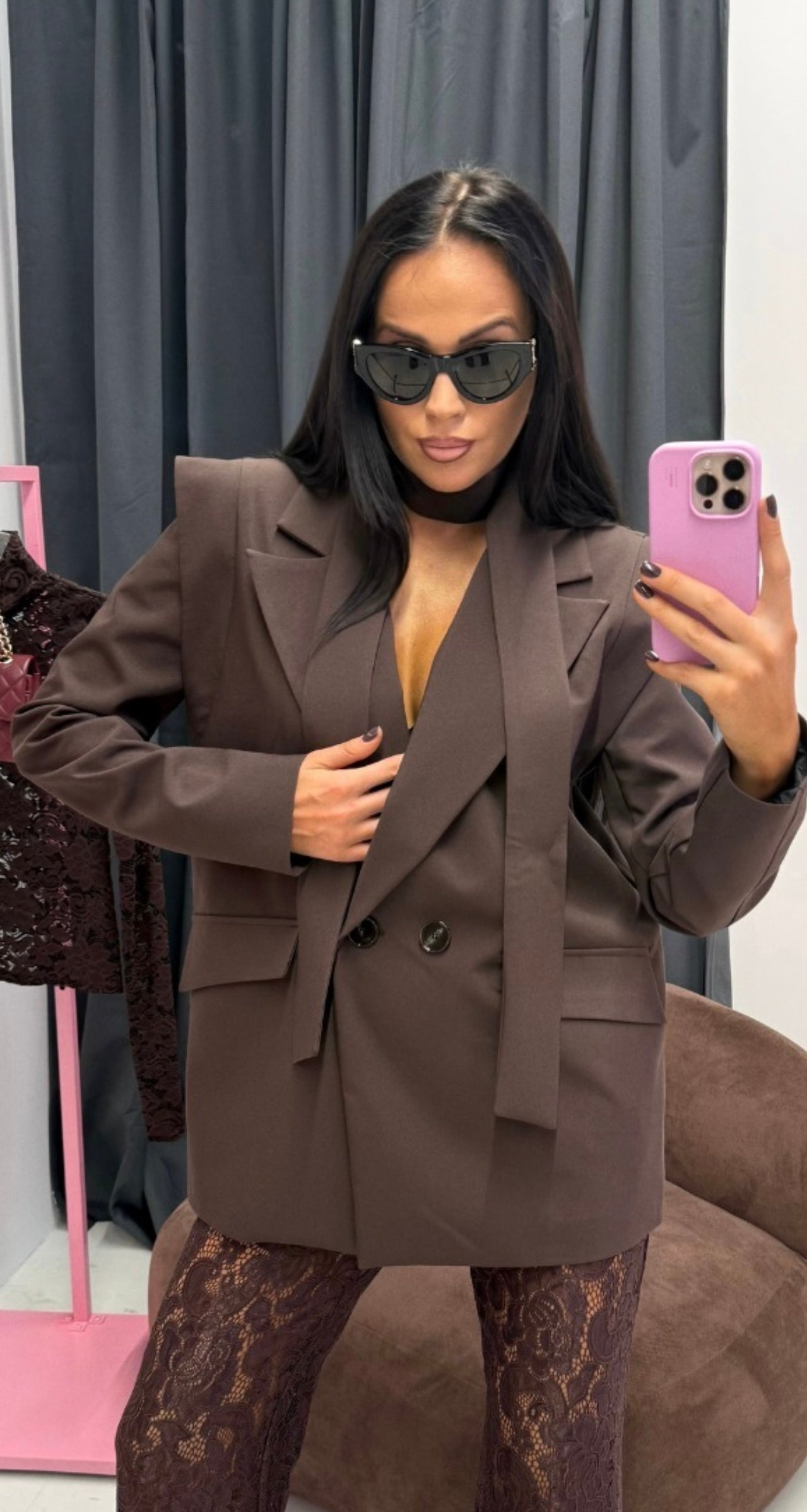 CHOCOLATE LA OVERSIZE SAKO