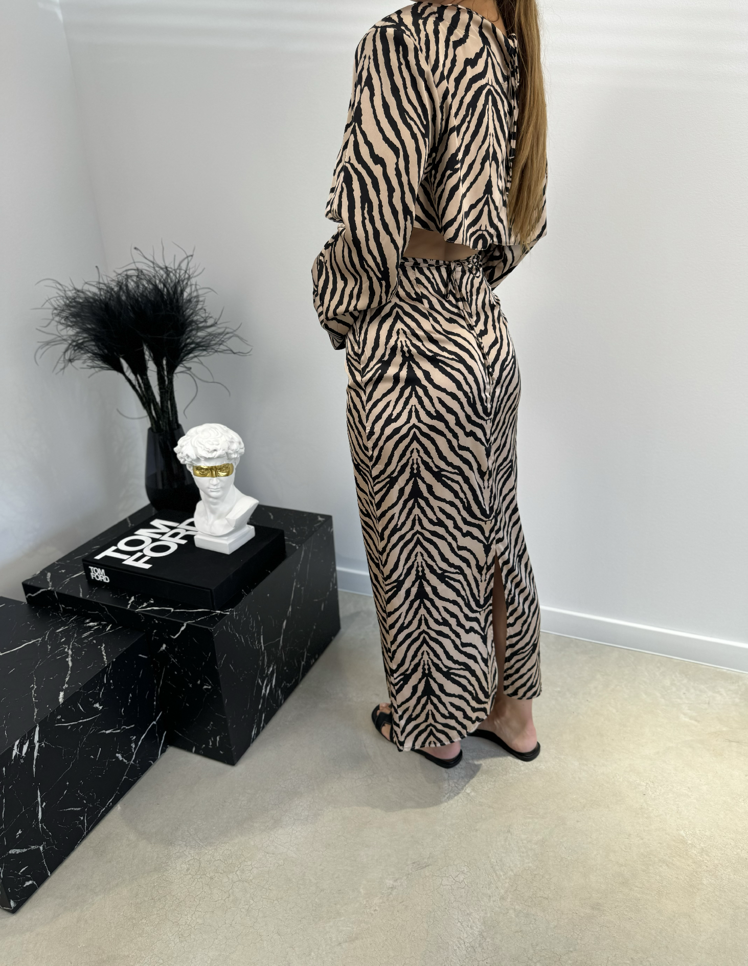 SKIRT SET ZEBRA