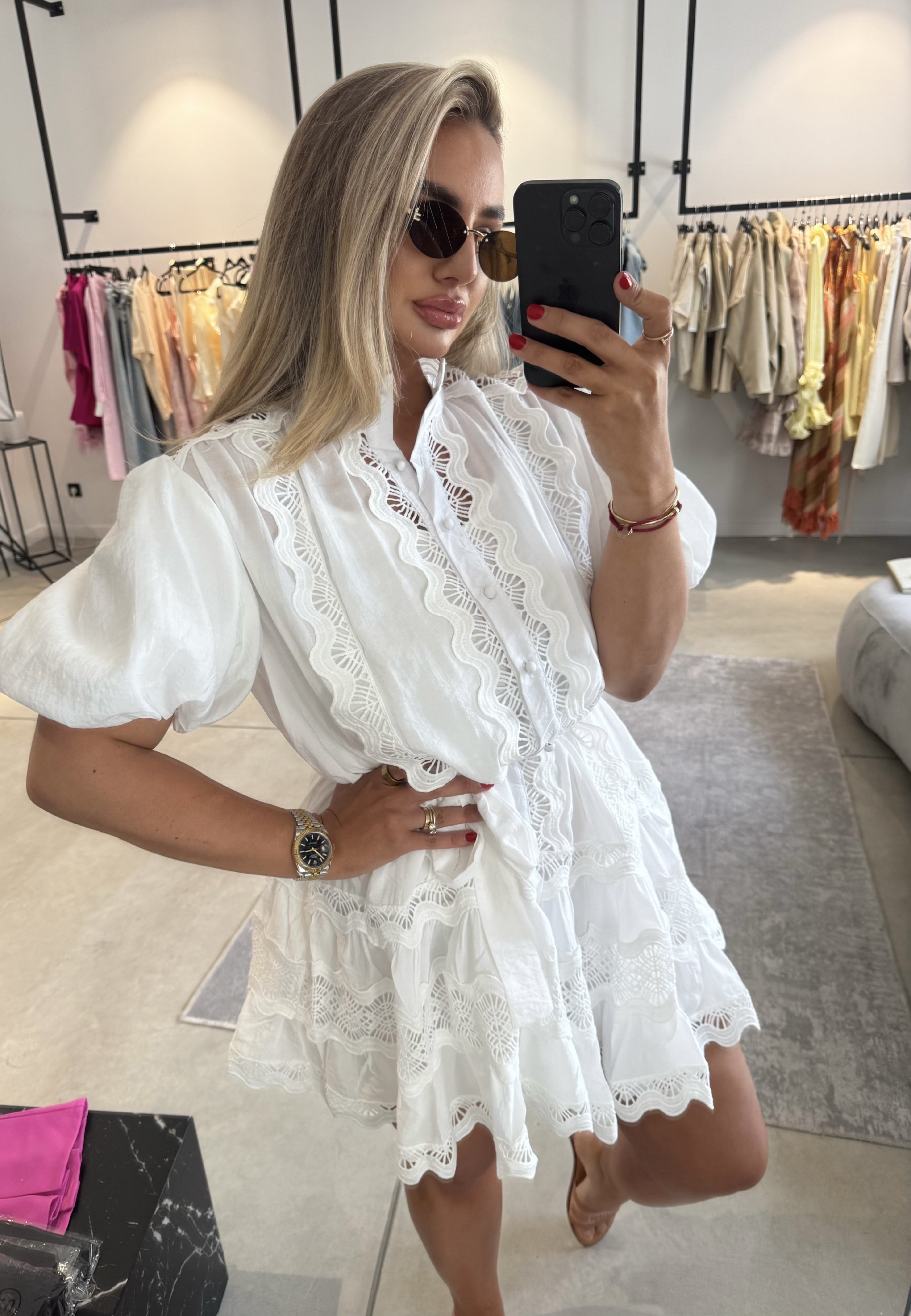 BOHO WHITE ŠATY